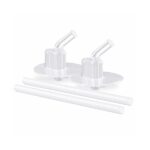 Thermos Replacement Plastic Straws for 12-Ounce Funtainer Bottle (Clear) - 2 Pack - Image 2