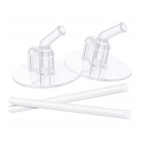 Thermos Replacement Plastic Straws for 12-Ounce Funtainer Bottle (Clear) - 2 Pack - Image 5