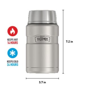 Thermos Stainless King 24 Ounce Food Jar, Stainless Steel - Image 4