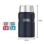 Thermos Stainless Steel King 24 Ounce Food Jar, Midnight Blue, 1 Piece - Image 5