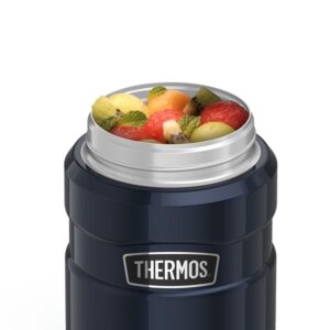 Thermos Stainless Steel King 24 Ounce Food Jar, Midnight Blue, 1 Piece - Image 6