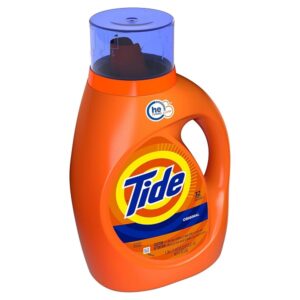 Tide Liquid Laundry Detergent, Original, 32 loads, 46 fl oz, HE Compatible - Image 10
