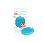 Toddler Silicone Body Bath Brush by Fridababy | DermaFrida The Bath Mitt | Quick-Dry, Bacteria-Resistant Replacement to Kids Washcloth | Exfoliating Mitt Fits Both Parent or Child - Image 7
