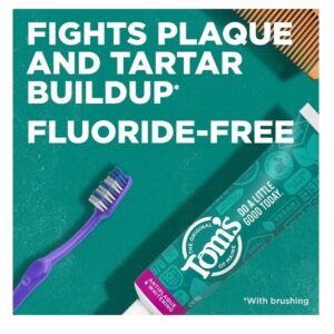 TomS Of Maine Antiplaque Plus Whitening Gel, Spearmint, 4.7 Ounce, 2 Count - Image 3