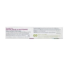 Toms Of Maine Natural Fluoride-Free Antiplaque Whitening Toothpaste, Peppermint 5.50 Oz - Image 2