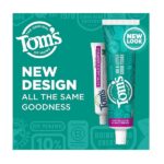 Tom's of Maine Antiplaque and Whitening Fluoride-Free Toothpaste, Peppermint, 5.5 Ounce, Pack of 2 - Image 2