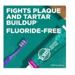 Tom's of Maine Antiplaque and Whitening Fluoride-Free Toothpaste, Peppermint, 5.5 Ounce, Pack of 2 - Image 3