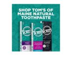 Tom's of Maine Antiplaque and Whitening Fluoride-Free Toothpaste, Peppermint, 5.5 Ounce, Pack of 2 - Image 8