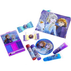 Townley Girl Disney Frozen Beauty Kit, Lip balms, glosses, press on nails, gems, stickers, barrettes & more - Image 3