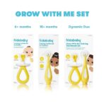 Training Toothbrush for Babies with Soft Silicone Bristles by Frida Baby - Image 3