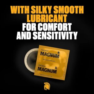 Trojan Condom Magnum Lubricated, 36 Count - Image 3