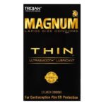 Trojan Condom Magnum Thin Lubricated, 12 Count - Image 8