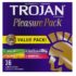 Trojan Pleasure Pack condoms 36 count