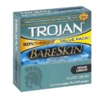 Trojan Condom Sensitivity Bareskin Lubricated, 24 Count - Image 3