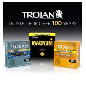 Trojan Condom Sensitivity Bareskin Lubricated, 24 Count - Image 5