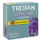 Trojan Condom Sensitivity Ultra Thin Lubricated, 36 Count - Image 8