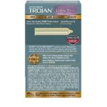 Trojan Condom Sensitivity Ultra Thin Spermicidal, 12 Count - Image 2