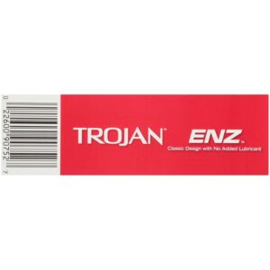 Trojan ENZ Non-Lubricated Condoms, 12 Count - Image 8