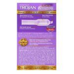 Trojan Her Pleasure Sensations Spermicidal Condoms, 12 Count - Image 2