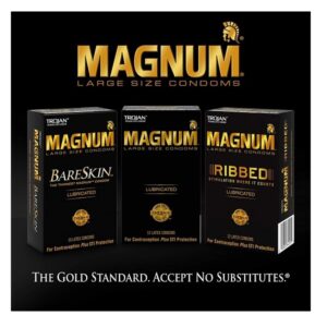 Trojan Magnum Ecstasy Ultrasmooth Lubricant,10-count - Image 4