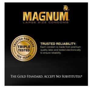 Trojan Magnum Xl Lubricated Condoms, 12 Count - Image 5