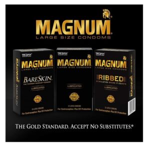 Trojan Magnum Xl Lubricated Condoms, 12 Count - Image 6