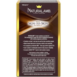 Trojan Naturalamb Lubricated Condoms, 10ct (packaging may vary) - Image 2