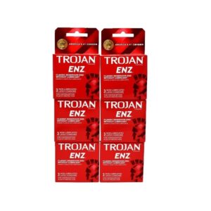 Trojan Non-Lubricated Premium Latex Condoms 3 ct (Pack of 6) - Image 2