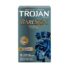 Trojan Sensitivity Bareskin condoms 10 count box front view of thinnest latex protection