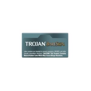 Trojan Sensitivity Bareskin Lubricated Latex Condoms - 10-Count - Image 5
