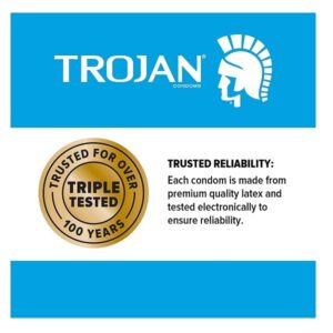 Trojan Studded Bareskin 10 Pack Condoms - Image 3