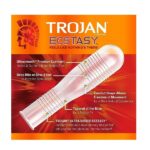 Trojan Ultra Ribbed Ecstasy Lubricated Condoms, 10 count - Image 4