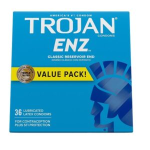 Trojan-enz Condom ENZ Lubricated, 36 Count - Image 11