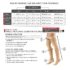 Truform Firm Stay-Up Top Thigh High Compression Stocking, Black, Extra Large, 30-40 mmhg, 0.35 Pound - Image 2