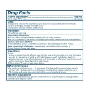 Tucks Medicated Hemorrhoid Cooling Pads-200 count - Image 3