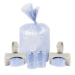 Ubbi On The Go Gray Bag Dispenser Baby Gifts, Lavender Scented, Set of 2 - Image 2