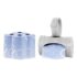 Ubbi On The Go Bag Dispenser Baby Gift Set with gray dispenser, silicone strap and lavender scented waste bags