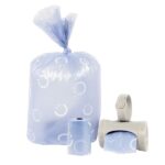 Ubbi On The Go Gray Bag Dispenser and Waste Disposal Bags Refill, Lavender Scented, Baby Gift Set - Image 2