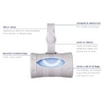 Ubbi On The Go Gray Bag Dispenser and Waste Disposal Bags Refill, Lavender Scented, Baby Gift Set - Image 4