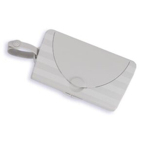Ubbi On The Go Gray Wipe Holder Baby Gift - Image 1