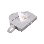 Ubbi On The Go Gray Wipe Holder Baby Gifts, Set of 2 - Image 2