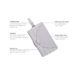 Ubbi On The Go Gray Wipe Holder Baby Gifts, Set of 2 - Image 3
