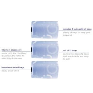 Ubbi On The Go Waste Disposal Bags Refills Value Pack, Lavender Scente - Image 4