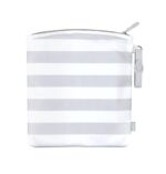 Ubbi Portable Changing Mat with Gray and White Storage Bag, Gray - Image 5