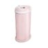 Ubbi Steel Odor Locking Diaper Pail blush pink stainless steel nursery diaper disposal bin