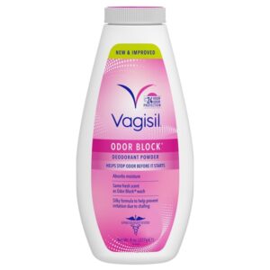 Vagisil Odor Block Deodorant Powder, Talc-Free, 8 Ounce - Image 1