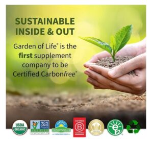 Vanilla, Canister: Garden of Life Protein Powder - Organic Whey Protein Powder, Grass Fed, Vanilla, 13.37 oz (379g) Powder - Image 5