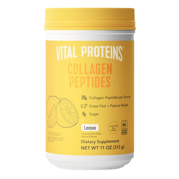 Vital Proteins Collagen Peptides Lemon flavor 11 oz container