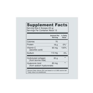 Vital Proteins Collagen Peptides Unflavored Powder 10 oz 284 g - Image 2