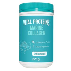 Vital Proteins Marine Collagen unflavored powder 221g tub with fish collagen peptides for skin, hair, nails, joints, and bones